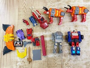 ■トランスフォーマー■ 旧タカラ トランスフォーマー フィギュア ジャンクまとめ 当時物 現状品 札幌発 おもちゃ 欠品 破損あり ロボット