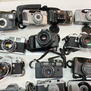 ■カメラ まとめ売り■ フィルムカメラ 20㎏分 ジャンク品まとめ 札幌発 Canon/Konica/Nikonなど パーツ取りの画像7