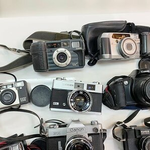 ■カメラ まとめ売り■ フィルムカメラ 20㎏分 ジャンク品まとめ 札幌発 Canon/Konica/Nikonなど パーツ取りの画像10