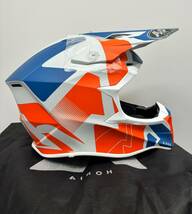 新品 Airoh アイロー オフロードヘルメット Wraap Raze オレンジマット サイズ XL 送料込22,000円 AIHWRRAORXL_画像5