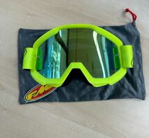 FMF PowerCore Mirror Lens Goggles(パワーコア ミラーレンズ ゴーグル) 送料込 6,600円 100％ STRATAモデルベース FGPCMLHVYLMG_画像1