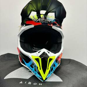 新品 Airoh アイロー オフロードヘルメット Wraap Lollipop サイズ XL 送料込24,000円 AIHWRLOLOXLの画像2