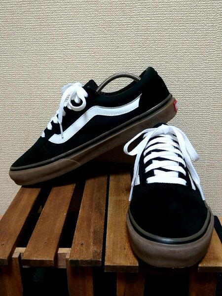 【極美品】VANS OLDSKOOL / Gum Sole / オールドスクール / 26,5cm /