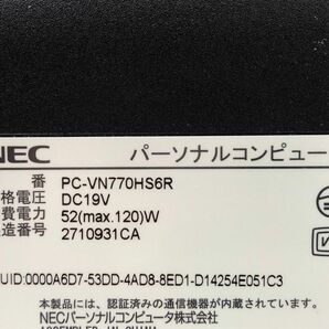 NEC/液晶一体型/HDD 2000GB/第2世代Core i7/メモリ4GB/4GB/WEBカメラ有/OS無-231204000657982の画像6