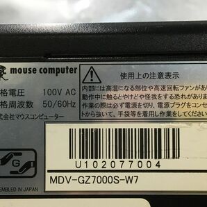 MOUSE COMPUTER/デスクトップ/HDD 4000GB/HDD 2000GB/第4世代Core i7/メモリ8GB/8GB/WEBカメラ無/OS無-240319000866487の画像6