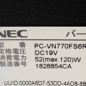 NEC/液晶一体型/HDD 2000GB/第2世代Core i7/メモリ4GB/4GB/WEBカメラ無/OS無-231211000672381の画像6