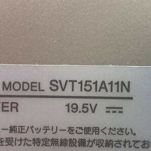 SONY/ノート/SSD 24GB/HDD 1000GB/第3世代Core i7/メモリ4GB/4GB/WEBカメラ有/OS無-240412000918290の画像5