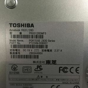 TOSHIBA/ノート/SSD 128GB/第2世代Core i5/メモリ2GB/2GB/WEBカメラ有/OS無-240402000893328の画像6
