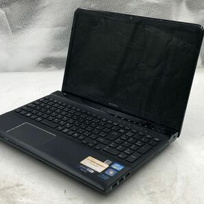 SONY/ノート/HDD 750GB/第3世代Core i7/メモリ4GB/4GB/WEBカメラ有/OS無-240408000907083の画像1