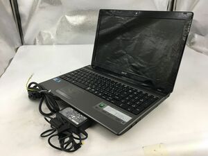 Acer/ノート/HDD 500GB/第2世代Core i5/メモリ2GB/2GB/WEBカメラ有/OS無-240313000853252