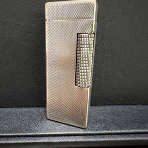 ★H＃3283中古現状品 dunhill PATENTED USRE24163 ダンヒル ガスライター ローラー式 着火確認済 ♪の画像1