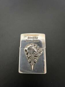 ★H＃3281　Zippo　ジッポライター　ZIPPO　ライター　数量限定品　SQUARE　Sleeping Lion Heart　FF8　スリーピング ライオンハート♪