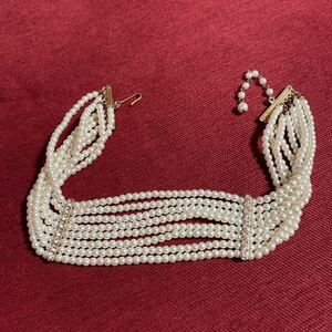 パールとダイヤのネックレス真珠 パール アクセサリー 