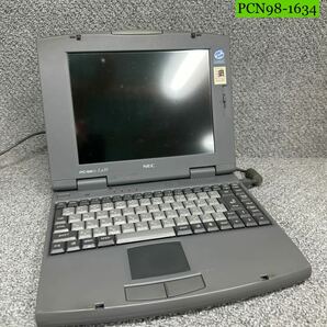 PCN98-1634 激安 PC98 ノートブック NEC Aile PC-9821La10/8 modelA 起動音確認済み ジャンク 同梱可能の画像1