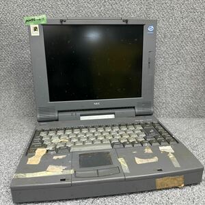 PCN98-1611 super-discount PC98 notebook NEC Lavie PC-9821 Na12/S8 electrification un- possible Junk including in a package possibility 