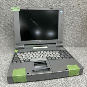 PCN98-1626 super-discount PC98 notebook NEC Lavie PC-9821Na12/S8 electrification un- possible Junk including in a package possibility 