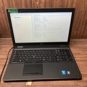 MY3-141 激安 ノートPC DELL Latitude E5550 P37F Core i5 5200U 2.20GHz バッテリー欠品 BIOS立ち上がり確認済み ジャンク