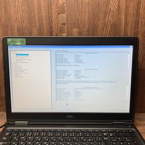 MY3-121 激安 ノートPC DELL Latitude E5550 P37F Core i5 5200U 2.20GHz バッテリー欠品 BIOS立ち上がり確認済み ジャンクの画像2