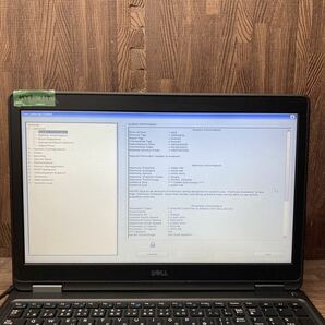 MY3-117 激安 ノートPC DELL Latitude E5550 P37F Core i5 5200U 2.20GHz バッテリー欠品 BIOS立ち上がり確認済み ジャンクの画像2