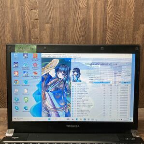 MY4-91 激安 OS Windows11Pro試作 ノートPC TOSHIBA dynabook RX3 SN266E/3HD Core i5 メモリ4GB HDD500GB 現状品の画像2