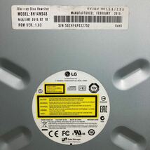 GK 激安 DV-185 Blu-ray ドライブ DVD デスクトップ用 LG BH14NS48 2015年製 Blu-ray、DVD再生確認済み 中古品_画像3