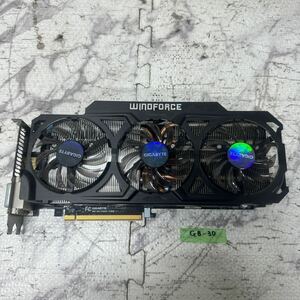 GK 激安 GB-30 グラフィックボード GIGABYTE WINDFORCE GEFORCE GTX770 4GB GDDR5 [GV-N770OC-4GD] 認識.画像出力のみ確認 中古品 同梱可能