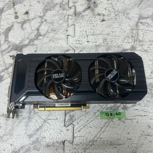 GK 激安 GB-40 グラフィックボード PALiT Geforce GTX1060 DUAL 6144M GDDR5 192bit 認識.画像出力のみ確認 中古品 同梱可能