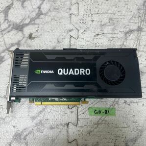 GK 激安 GB-81 グラフィックボード DELL NVIDIA QUADRO K4000 3GB GDDR5 [0D5R4G] 認識.画像出力のみ確認 中古品 同梱可能の画像1