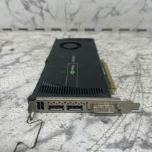 GK 激安 GB-132 グラフィックボード NVIDIA QUADRO 4000 2GB GDDR5 [EQ4000-2GEB2] 認識.画像出力のみ確認 中古品 同梱可能_画像2