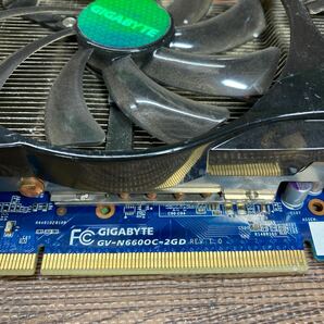 GK 激安 GB-173 グラフィックボード GIGABYTE GV-N660OC-2GD NVIDIA GeForce GTX 660 GDDR5 2GB 認識.画像出力のみ確認 中古品 同梱可能の画像6
