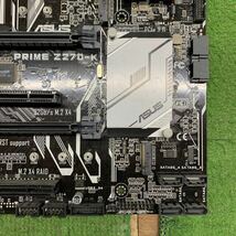 MG4-1 激安 マザーボード ASUS PRIME Z270-K LGA1151 BIOS立ち上がり確認済み ジャンク_画像4