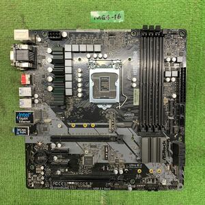 MG4-16 激安 マザーボード ASRock H370M Pro4 LGA1151 通電確認済み ジャンク