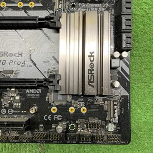 MG4-17 激安 マザーボード ASRock Z370 Pro4 LGA1151 BIOS立ち上がり確認済み ジャンクの画像4