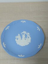 【新品/未使用】 WEDGWOOD ( ウェッジウッド ) ジャスパー クリスマスプレート 1993 洋食器 アンティーク 現状品 長期保管品_画像3