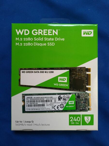 WD WDS240G2G0B M.2 SATA 240GB