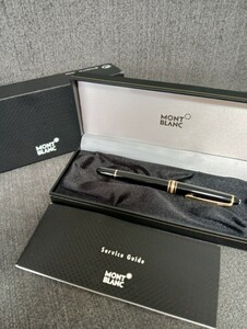 MONTBLANC モンブラン ボールペン マイスターシュテュック マイスターシュテック MEISTERSTUCK ブラック ゴールド 筆記用具 箱 説明書