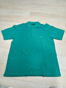 FENDI Fendi polo-shirt with short sleeves green green Logo button men's polo-shirt with short sleeves tops old clothes clothes 