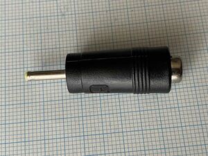 DCコネクター プラグジャック変換アダプター 内外径 2.1/5.5mm - 2.5/0.7 mm