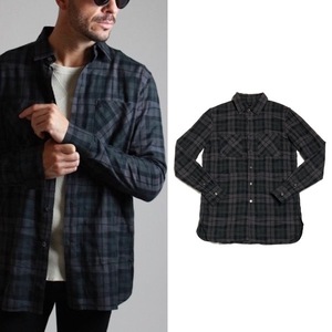 定価3万弱 19W wjk winding check long shirt　チェック シャツ　　　　　　　AKM ジュンハシモト 1piu1uguale3