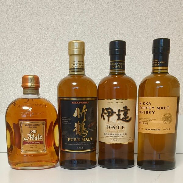 NIKKA・ニッカ 4本セット