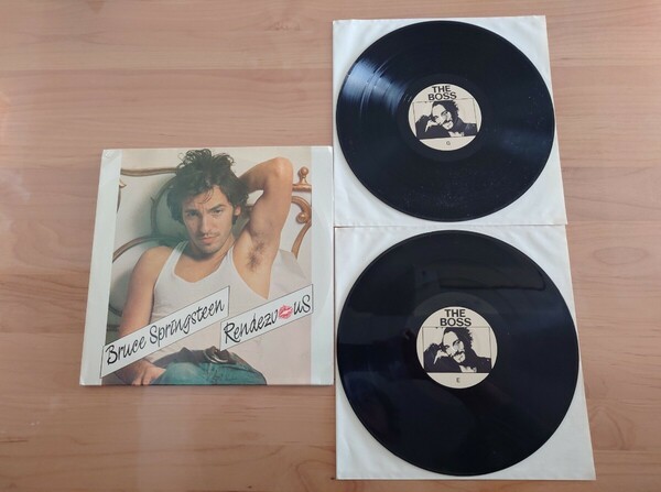 ★ブルース・スプリングスティーン Bruce Springsteen★Rendezvous★中古LP★2枚組★シール跡あり★Super Rare★ジャケット経年傷み