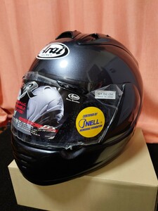 Arai ヘルメット RAPIDE SR　ガンメタ　サイズXL　超美品　 RX-7X フルフェイス アライ