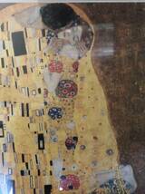 絵画　KLIMT 接吻_画像6