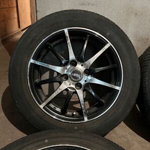 クロススピード 15インチ 15×5.5j +43 pcd100 5h 175/65R15 ノート フィット アクア ヤリス ヴィッツ ホットスタッフの画像2