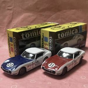 ●トミカ 5-1(SP22) トヨタ2000GT トミカリミテッド・SCCA仕様2種 中国製 人気車種！【漢の即決価格】送料無料！