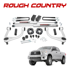 ROUGH COUNTRY 正規品 リフトアップキット 3.5インチアップ 76830 交換パーツ一式 フロント リア 1台分 07-21y トヨタ タンドラ 2WD/4WD