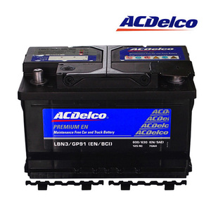 送料無料 正規品 ACDELCO ACデルコ バッテリー LBN3 メンテナンスフリー フォード マスタング/エスケープ/フィエスタ