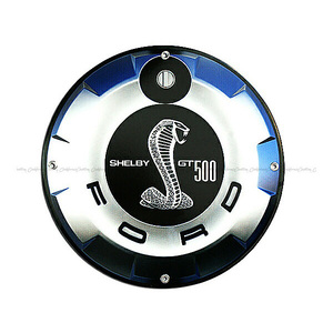 サインボード キャロル シェルビー Shelby GT500 Gas Cap 12 シェルビー GT500 直径 約30.5cm フォードマスタング 他 汎用