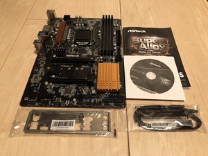 ASRock H170 Pro4S LGA1151 ATXマザーボード IOパネル付属