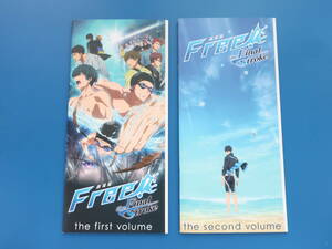 劇場版 Free! the Final Stroke/the first volume+the second volume/フリー劇場版アニメ映画パンフレット前後編2冊/京都アニメーション